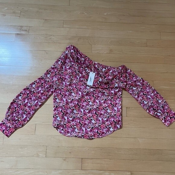 HEARTLOOM Keely Off The Shoulder Blouse in Blossom Pink XS NWT - Picture 7 of 16